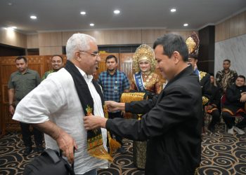 Pemerintsh Aceh Sambut Kedatangan Duta Besar Bahrain di Bandara SIM